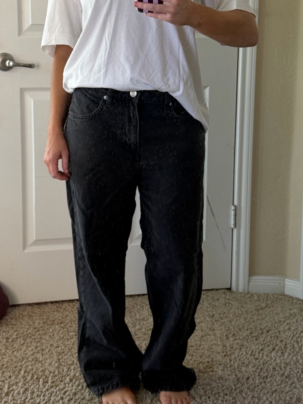 H&M Ultra Baggy Loose Fit Low Waisted Jeans